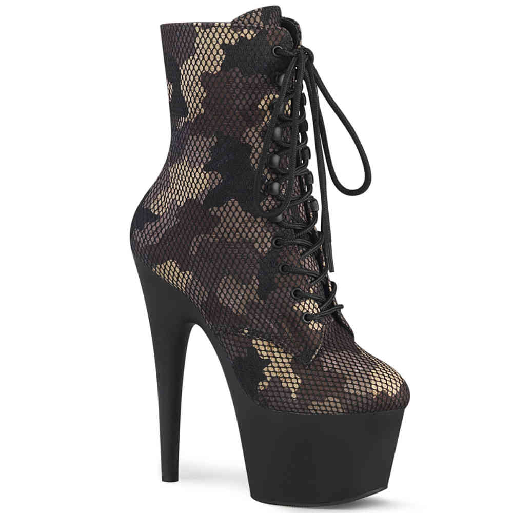 Pleaser - ADORE1020CM Plattformstiefel, Poledance Schuhe - Pole dance schuhe - Schwarz Product image